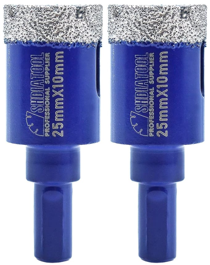 Diamant Boor - Kernboor Set - Tegels Boren - Vacuüm Gesoldeerd - 25mm