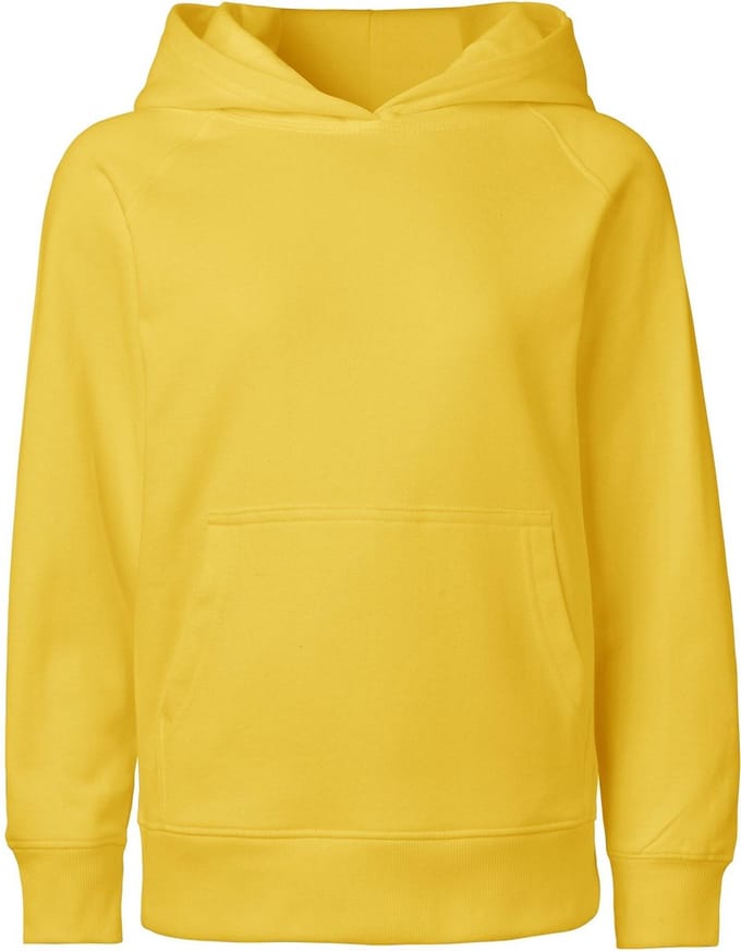 Neutral Kids´ Hoodie NE13101 - Yellow - 128/134