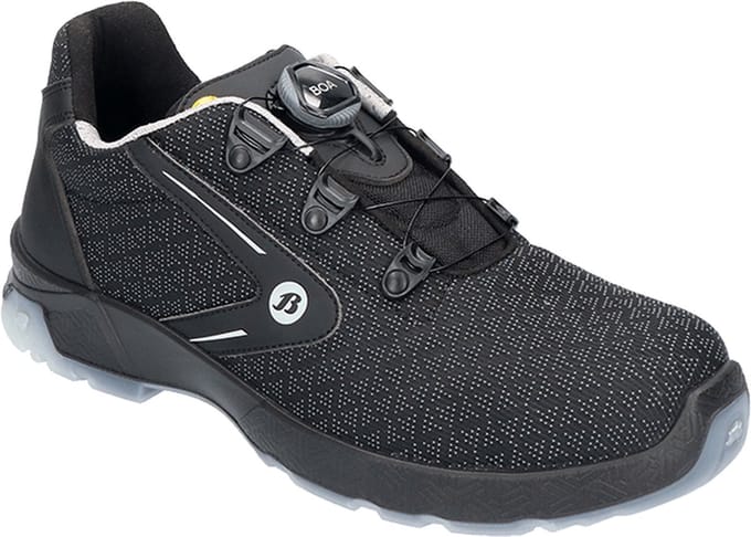 Bata Summ Seven S3 ESD Low - Zwart/Grijs - 38
