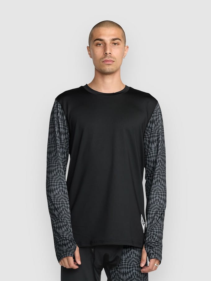 Volcom V-Science Crew Thermo Shirt zwart