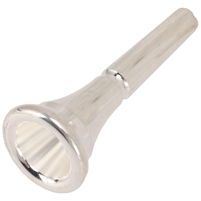 Hoorn Mondstuk Vervanging Messing Franse Hoorn Mondstuk Blaasinstrument Accessoires Zilver Kleur white