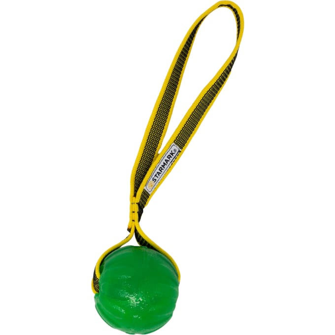 Starmark GripCord Chew Ball Loop M Hond