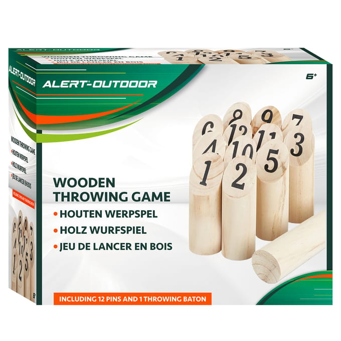 Alert Werpspel Kinderen - Werpspel voor Buiten - Buitenspel - Buitenspeelgoed met Opbergnet