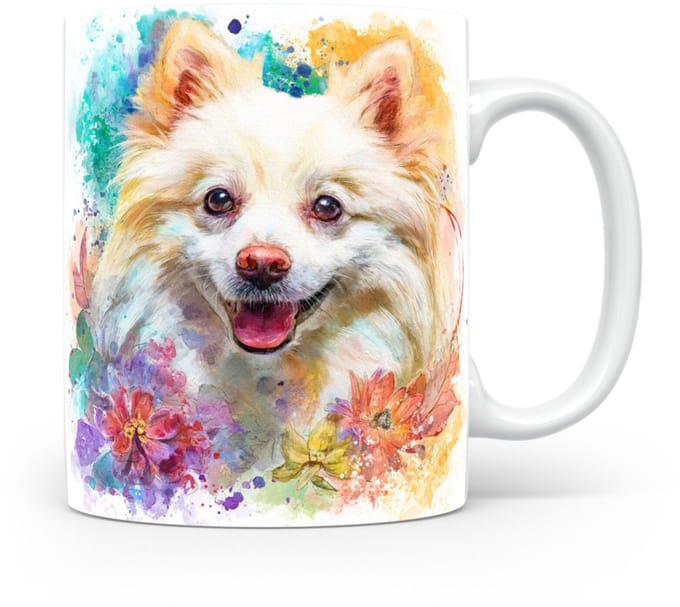 Beker Japanse Spitz