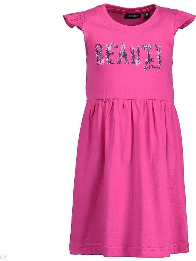 Blue Seven Meisjes jurk - pink - Maat 92