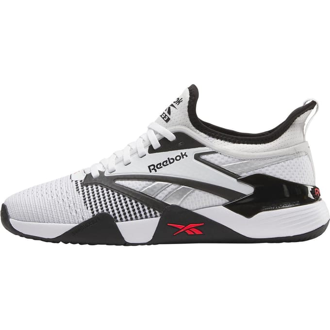 Reebok Nano Court Zwart Wit Energy Rood 44 white