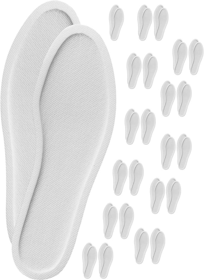 Warmtepads Voeten - Zoolwarmers - Buitenactiviteiten - Zelfactiverend - Set van 24 - Wit