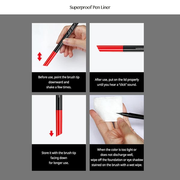 [CLIO] Superproof Pen Liner 002 Brown