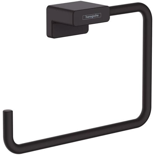 hansgrohe AddStoris handdoekring mat zwart