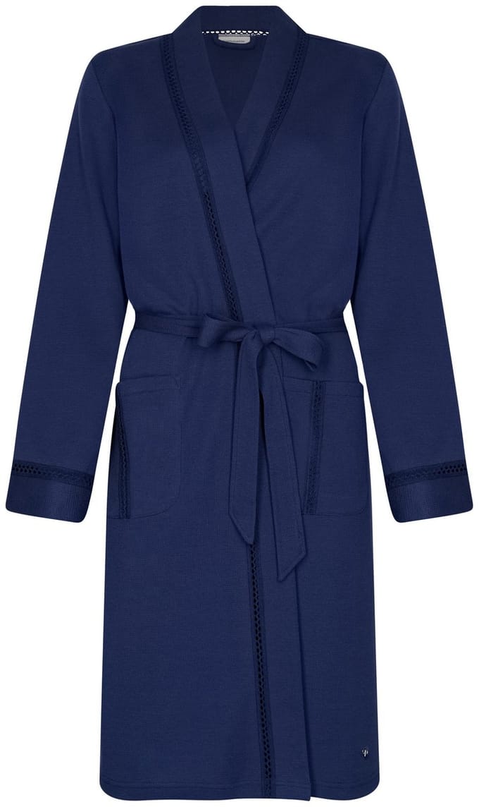 Pastunette - Badjas - Midnight - Katoen - Blauw - Maat S