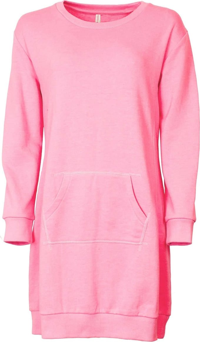 Irresistible Dames Nachthemd - Ronde Hals - Roze - Maat M