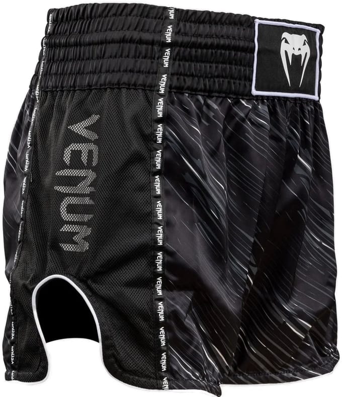 Venum Tectonic Rapid Muay Thai Shorts Zwart Grijs Wit - L