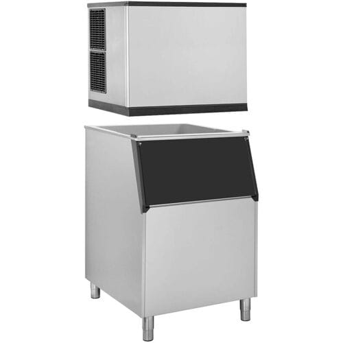 GGM Gastro Eiswürfelbereiter - Würfel - 212 kg / 24 h - inkl. Eisvorratsbehälter