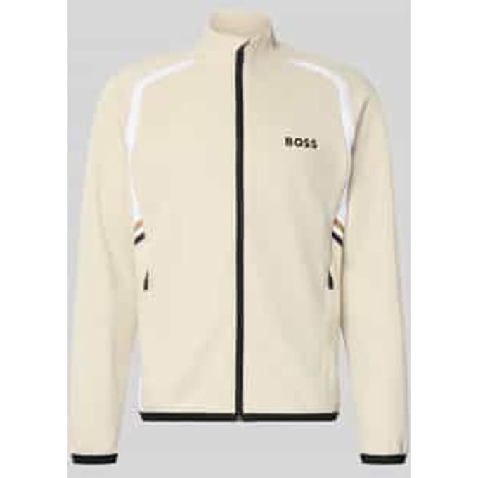 Regular fit trainingsjack met pasinzetten Model 'TOC SPIN FZ'