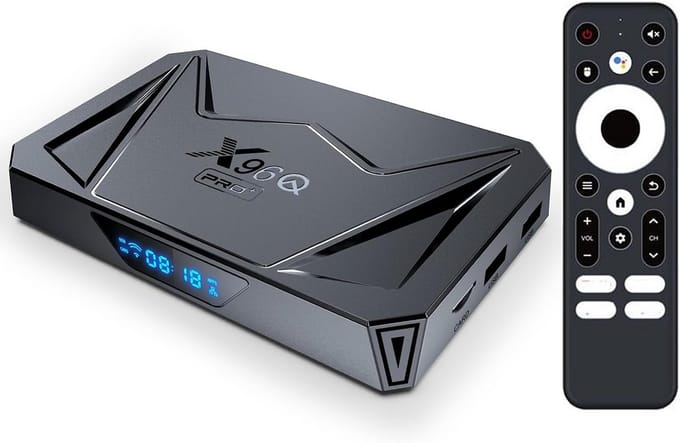 Krachtige Android 14 TV Box met 4GB RAM en 32GB ROM, WiFi 6 en 1000M Ethernet