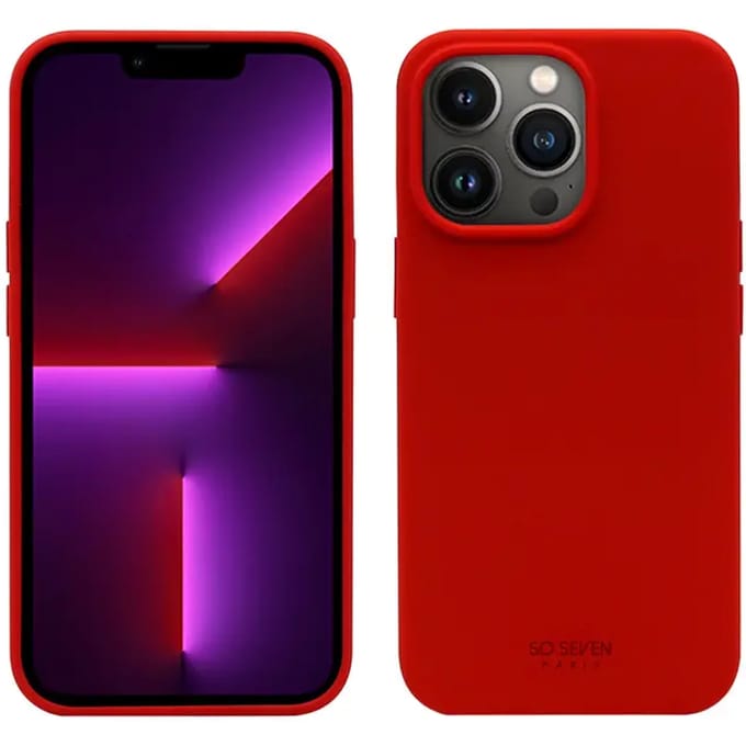 SoSeven, Hoesje Geschikt voor Apple iPhone 13 Pro Max SMOOTHIE GERECYCLED, Rood