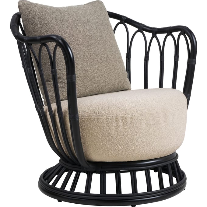 Gubi Grace Loungestoel Outdoor - GubiGraceBlack