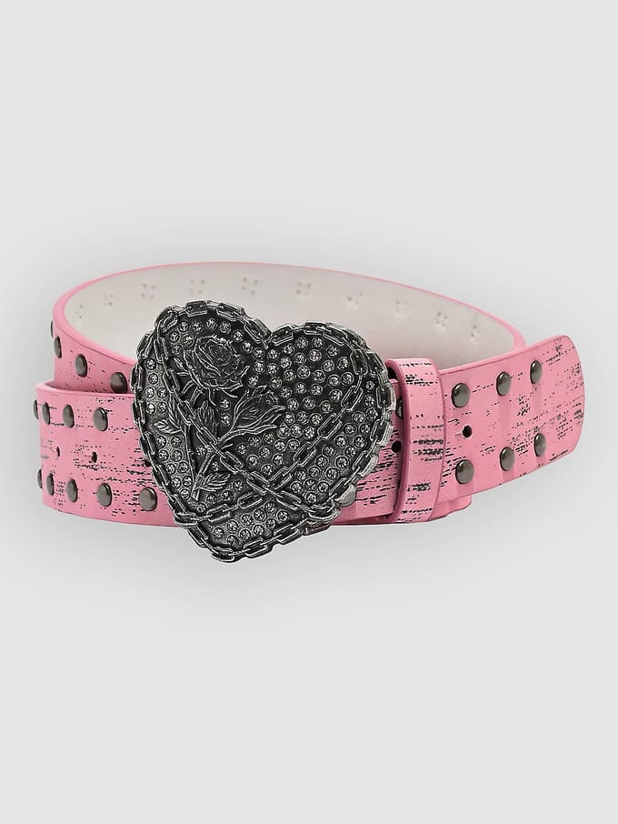 Vitriol Agatha Studded Riem roze