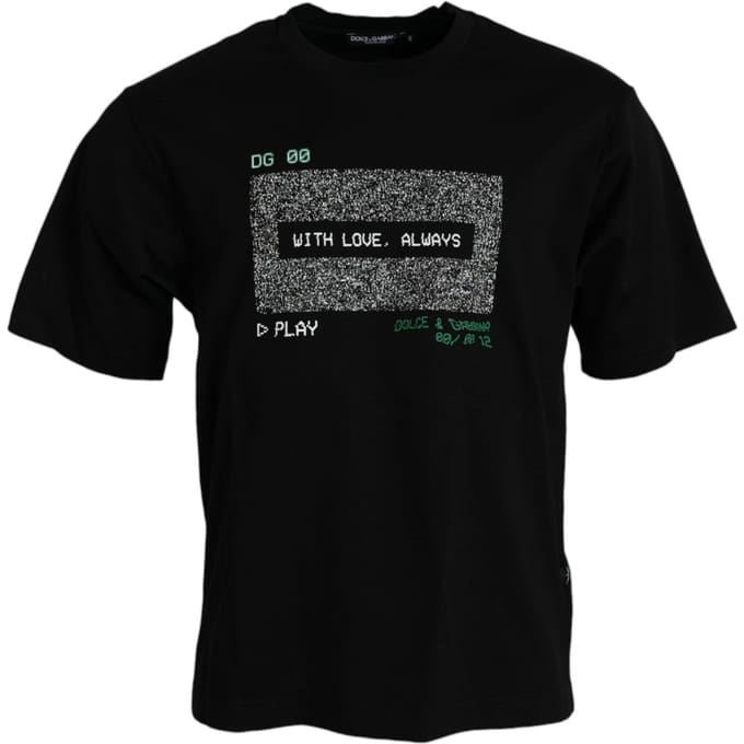 Grafische T-shirt Met Altijd Liefde