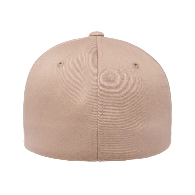 Flexfit Wollige gekamde muts (Khaki)