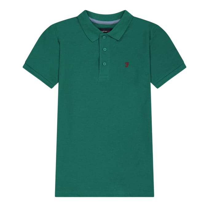 Farah Bugsworth Poloshirt Kinderen/Kinderen (Groen)