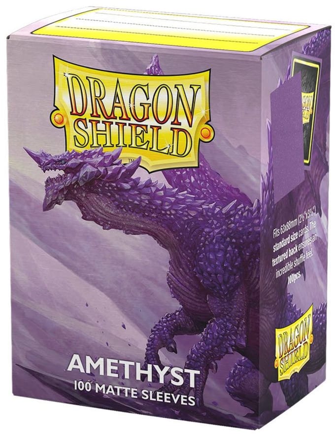 Dragonshield 100 Box Sleeves Matte Amethyst