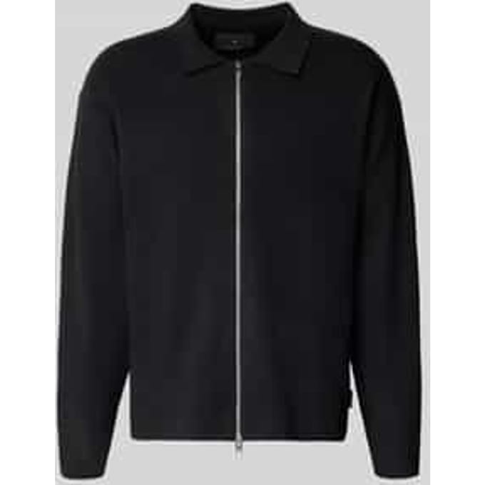 Gebreid jack met tweewegsritssluiting, model 'BRADFORT'