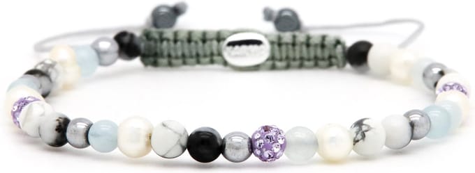 Karma Spiral Dames Armband - Meerkleurig