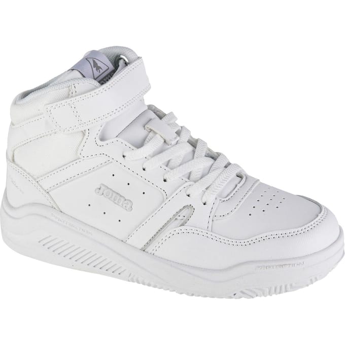 Baskets Joma Platea Mid Jr 24 JPLAMS, pour Fille blanches 32 blanc