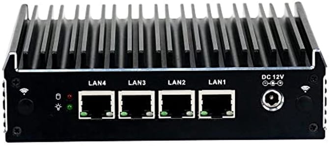Quad Core Firewall Micro Appliance Mini PC met 8G RAM en 256G SSD - Perfect voor pfsense en OPNsense