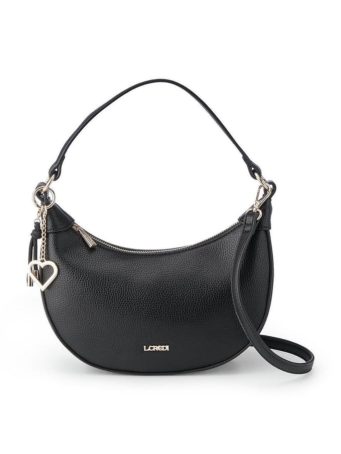 L.CREDI Ragna Schoudertas 26 cm - Dames - schwarz