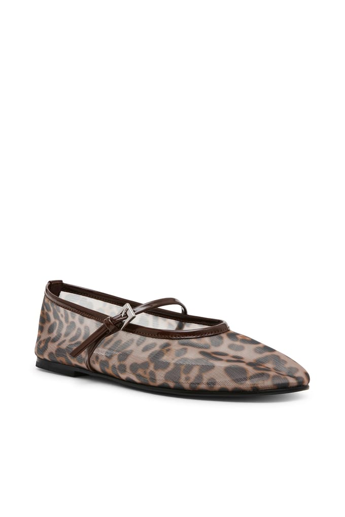 Steve Madden Mash Flat Shoes Leopard Taglia: 40 | Ballerine Outlet | Donna