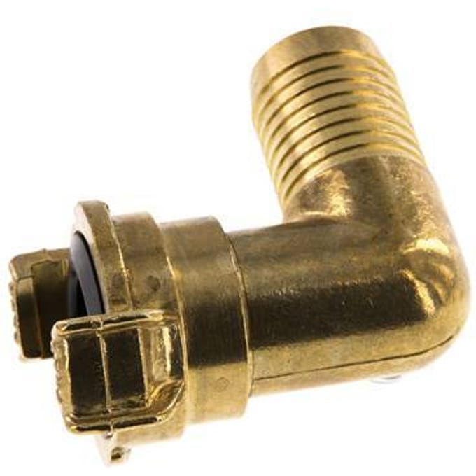 25 mm (1'') Slangpilaar Messing GEKA Tuinslangkoppeling Draaibaar Haakse Bocht