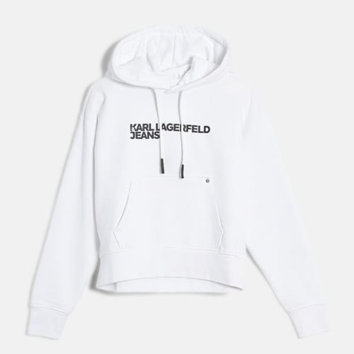 KARL LAGERFELD JEANS A2M20049 KLJ REG LOGO HOODIE Wit M EU