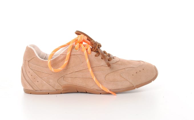 Bronx dames sneaker Myraa nude suède