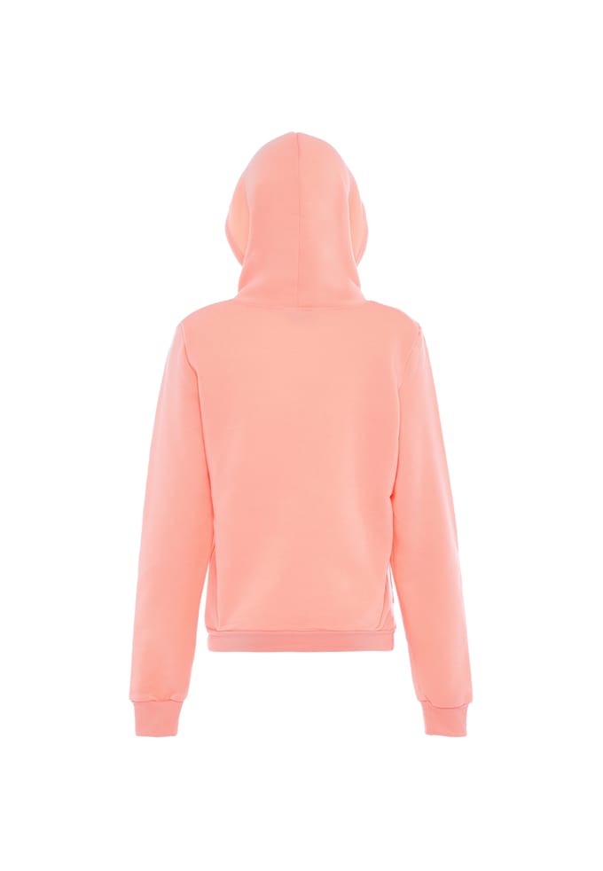Mymo Hoodie Dames perzik