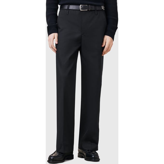 AllSaints Tanner Trouser Black Größe: W28 | Maßgeschneiderte Hosen Outlet | Herren | Schwarz