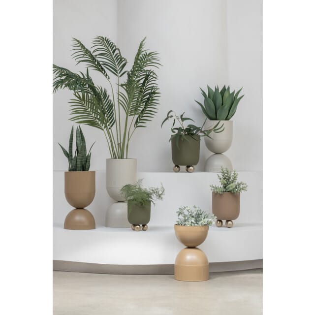 Present Time - Bloempot Tonar Medium - Mocha brown