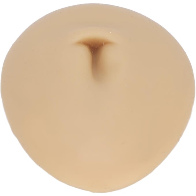 Siliconen Navelmodel Acupunctuur Display Zacht Menselijk Navelmodel voor Piercing Oefening beige