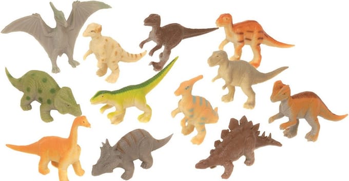 Wild Republic Dinosaurussen Set Junior 12-delig