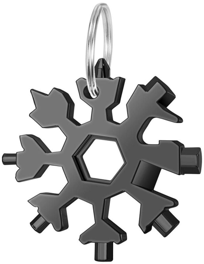 Multifunctioneel gereedschap 18-in-1 Sneeuwvlok Black