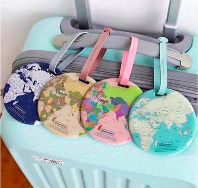 ProductGoods - Koffer Label|Bagage|Vakantie|Reizen|Handig hulpmiddel|Blauw | Bagagelabel