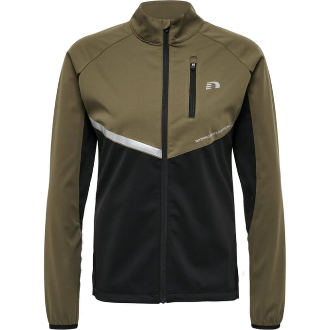 Newline Boston Shell Jacket Softshelljack Heren-Zwart,Olijf