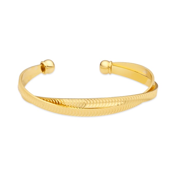 Luxenter Armband met 18-karaats geelgouden afwerking - Wynje