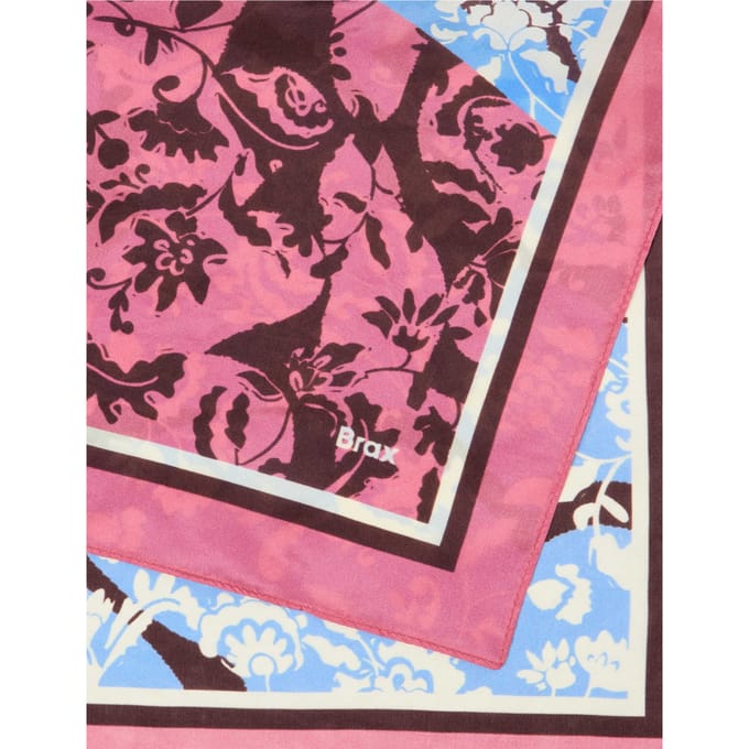 Brax Dames Sjaal  Style JANE blackberry violet, roze, maat 0SIZE
