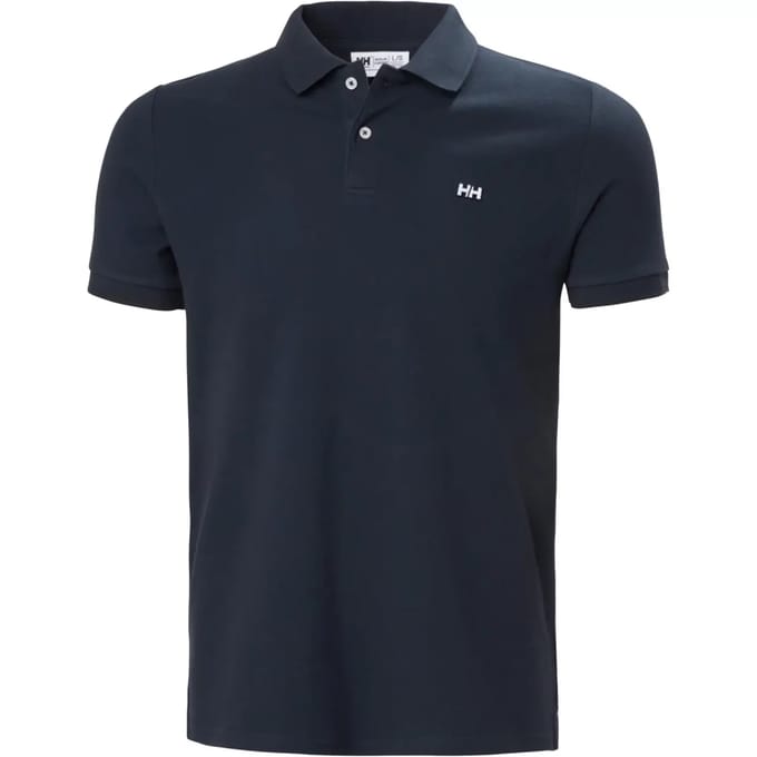 Helly Hansen Hudson Korte Mouw Poloshirt Blauw M Man