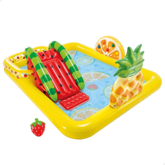 Leuke Waterspeelset voor Kinderen met Glijbaan - 244 cm x 191 cm x 91 cm