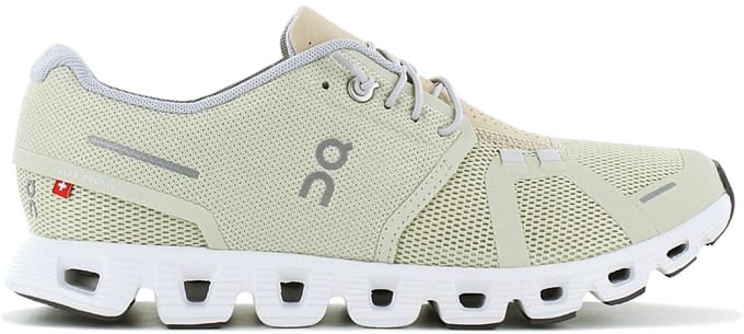 ON Running Cloud 5 - Damen Sneakers Laufschuhe Haze-Sand 59.98154 ORIGINAL EU 37 US 6 white
