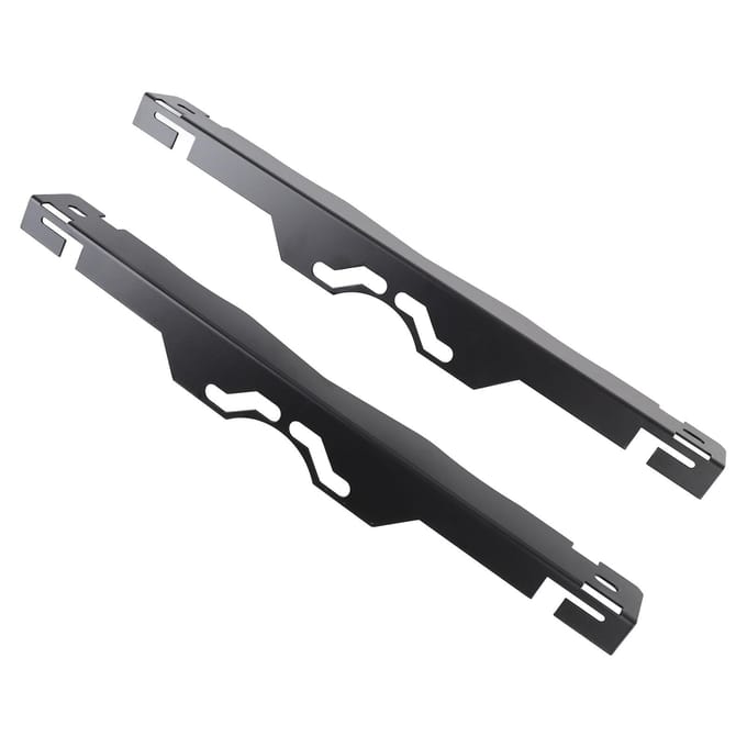 2 Pièces Outil de Mesure d'Alignement de Roues Précis en Fer avec Ruban de 3 Mètres black