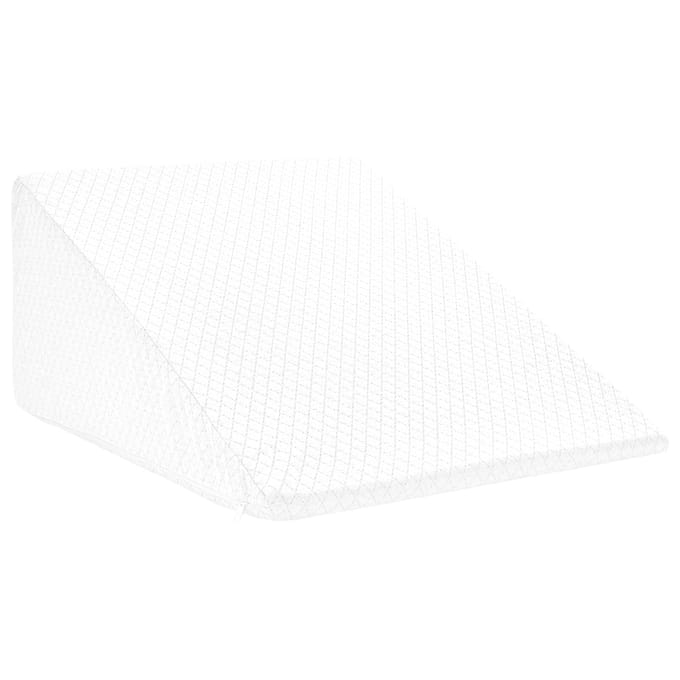 vidaXL - Been - Kussen - 60 - x - 50 - x - 30 - cm - Zacht - Traagschuim - Wit